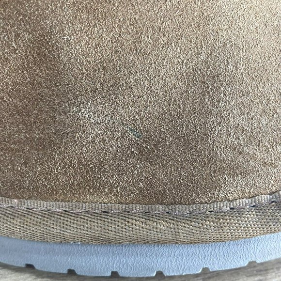 Koolaburra By UGG Chestnut Victoria Short Boots 1015874 Suede Slip On Women 10 - Picture 10 of 10